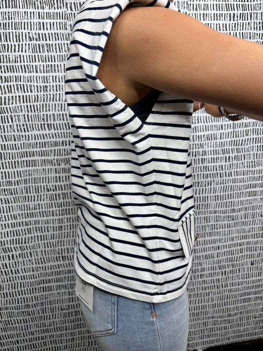 Sandy Stripe Vest