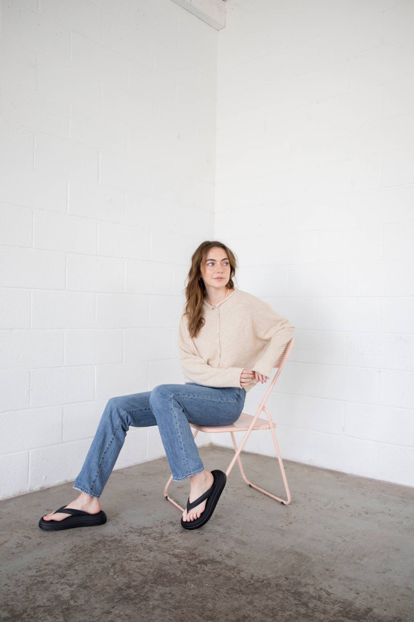 Abby Rose Natural Piper Cardigan