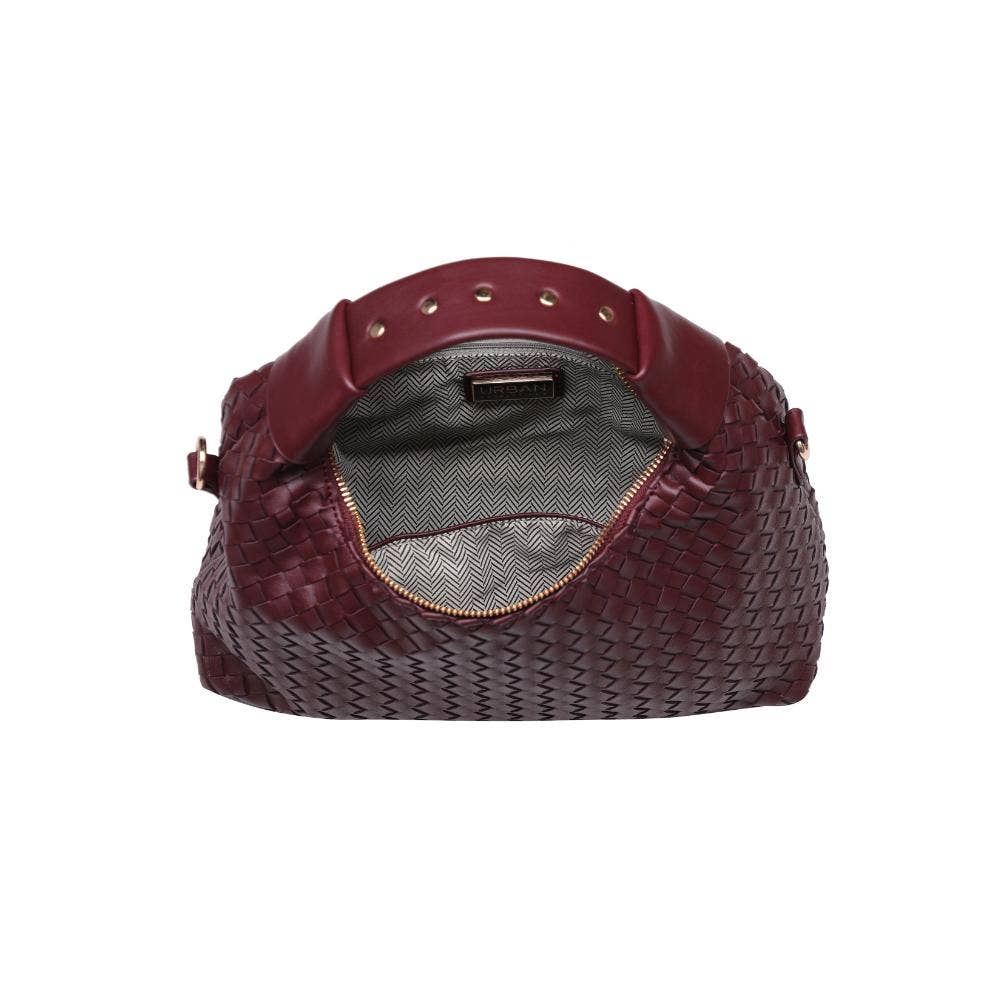 Inside Ripley Woven Crossbody purse