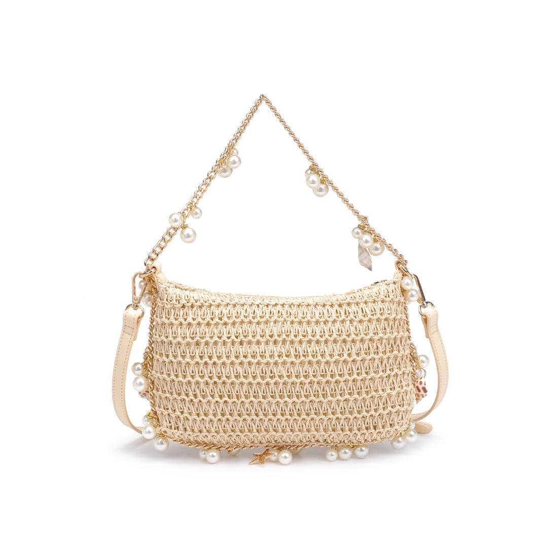 Steph Seashell Straw Bag