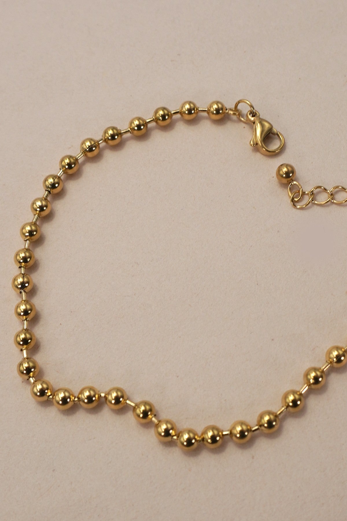 18K Stainless Steel Charm Bracelet