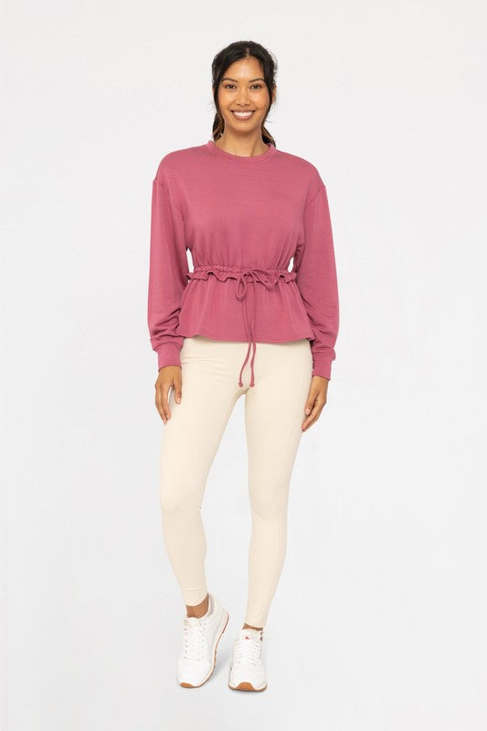 Cozy Peplum Top