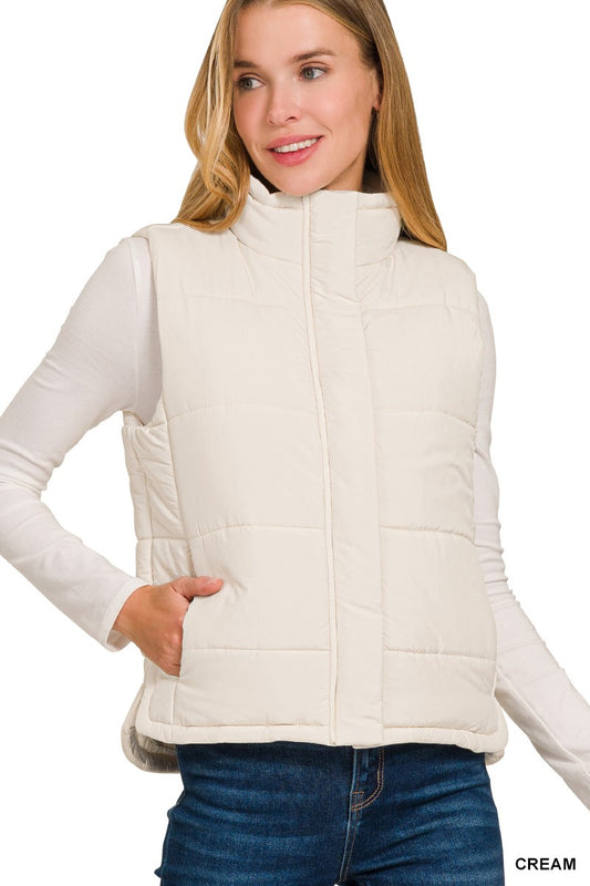 Savanna Sleeveless Quilted Vest