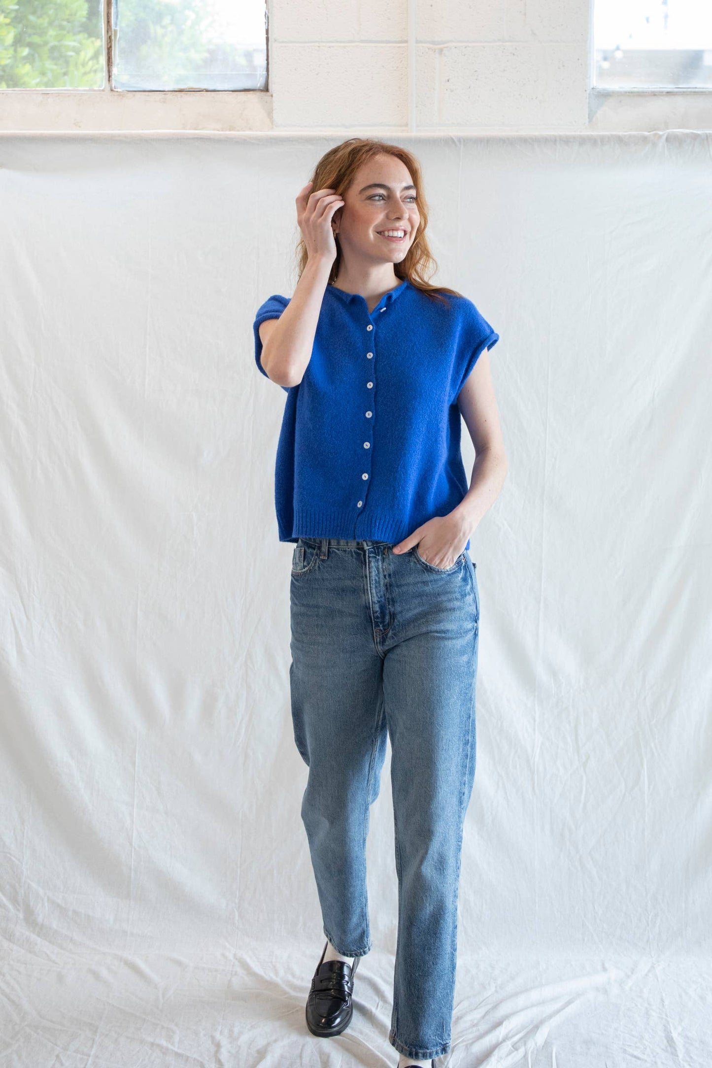 Abby Rose Piper Vest Cardigan