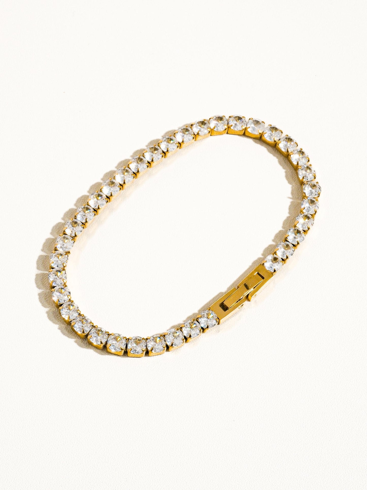 Non-Tarnish Rhinestone Dressy Bracelet