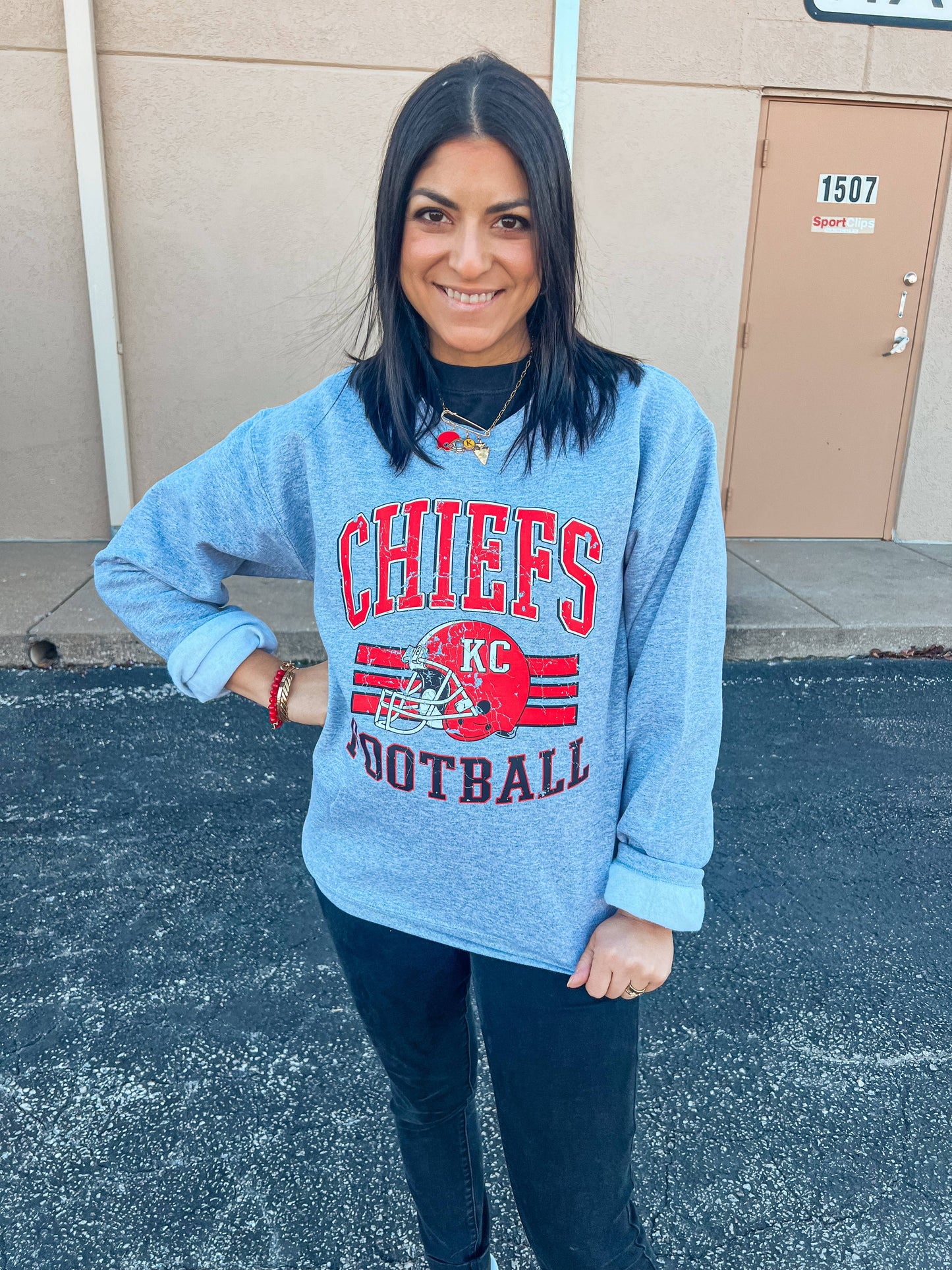 Retro Style Chiefs Sweatshirt