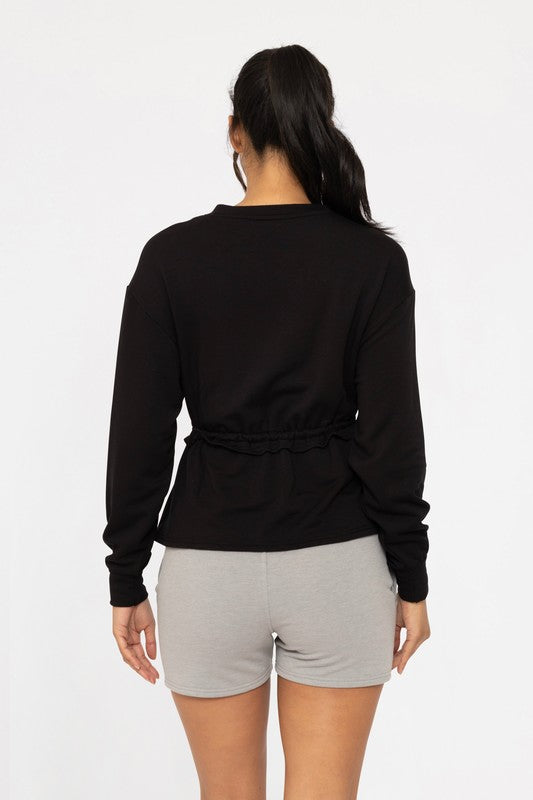 Cozy Peplum Top