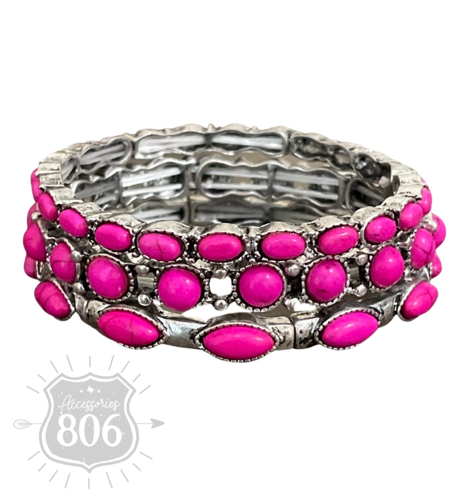 3-piece stretch bracelet set