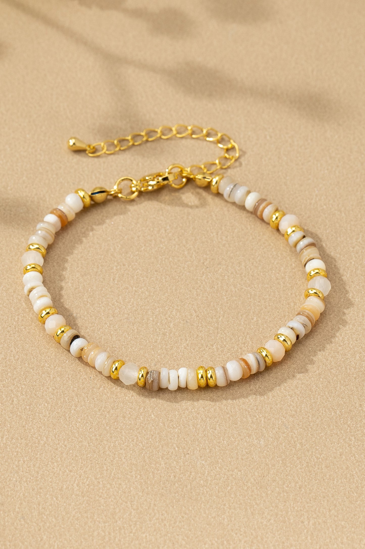 Agate Beaded Bracelet