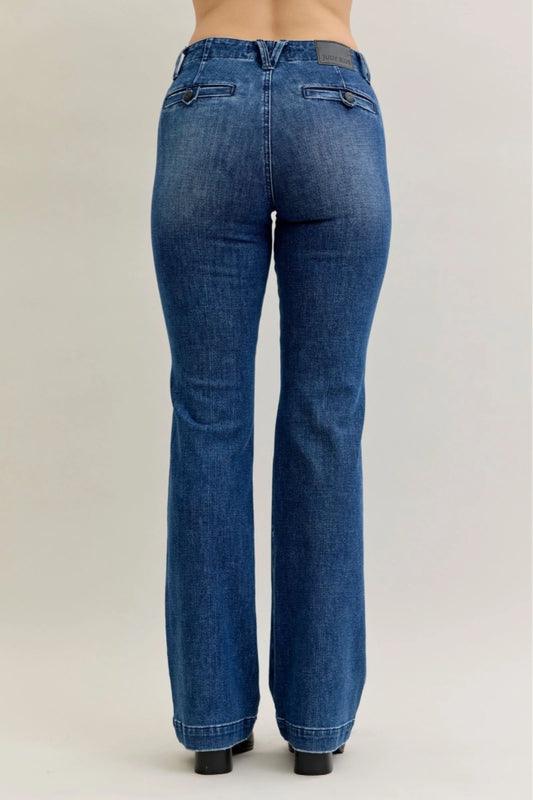 Judy Blue MR Trouser Bootcut Denim Pant