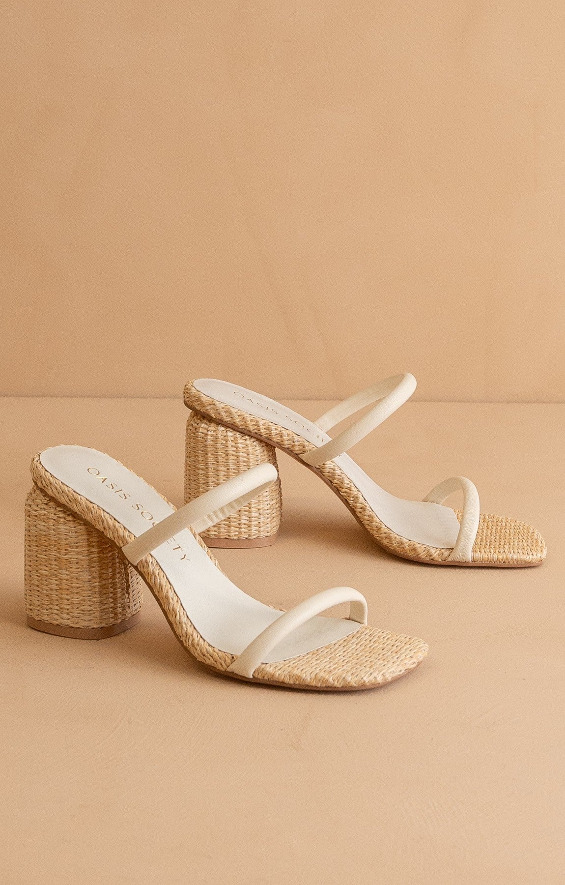 The Margaret - Rattan Heels