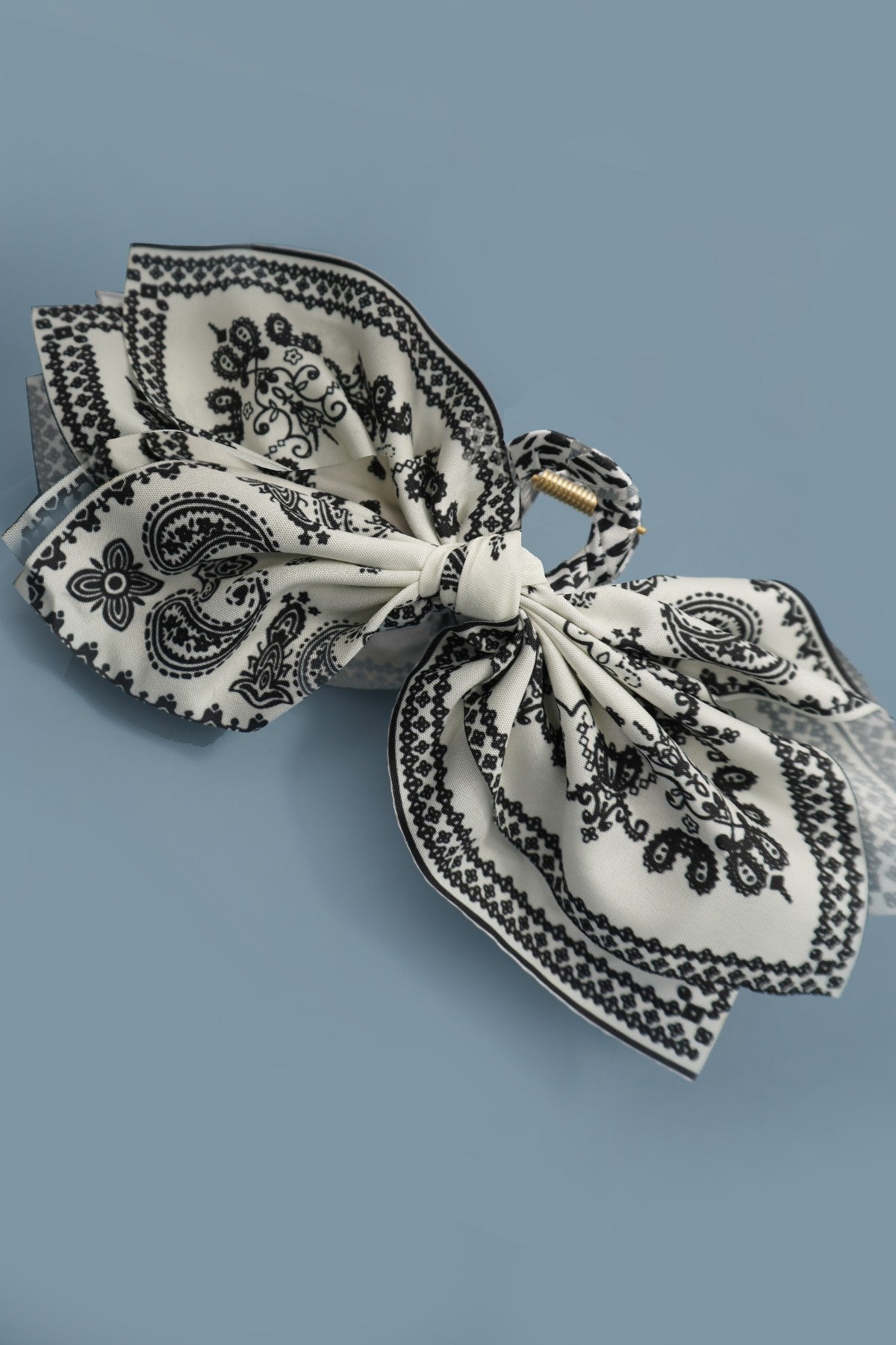 Paisley Boho Vintage Claw Clip