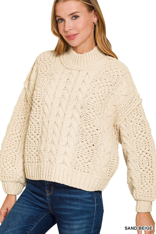 Colly Cable Knit Sweater