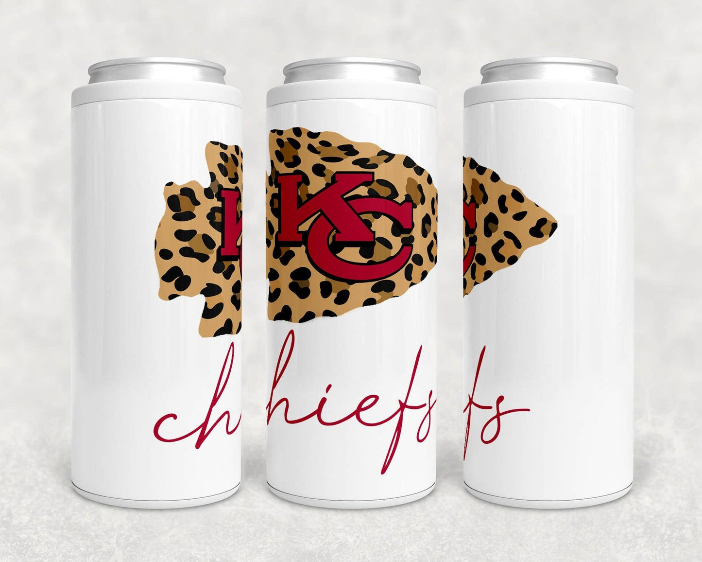 KC Chiefs Skinny Koozie
