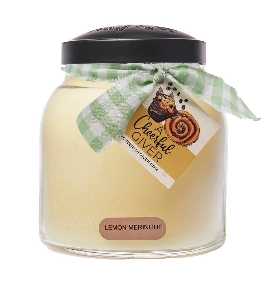 Lemon Meringue Papa Jar Candle