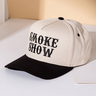 SMOKE SHOW Embroidered Baseball Cap