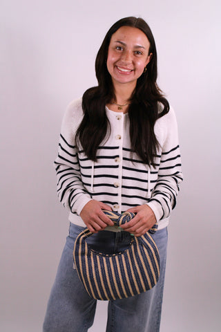 Annalora Button Up Hoodie