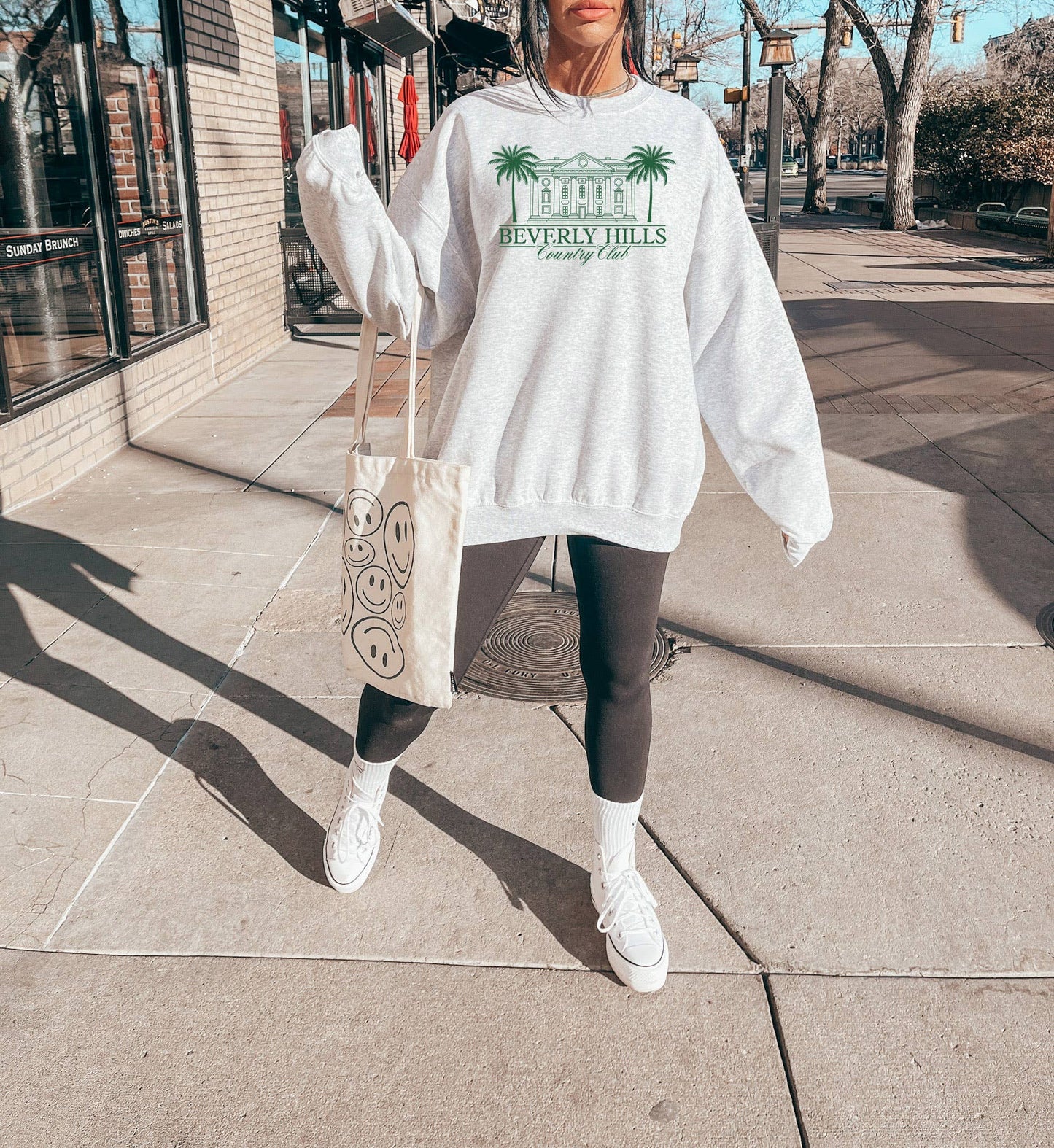 Beverly Hills Crewneck Sweatshirt