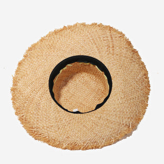 Natural Raffia Weave Sun Hat