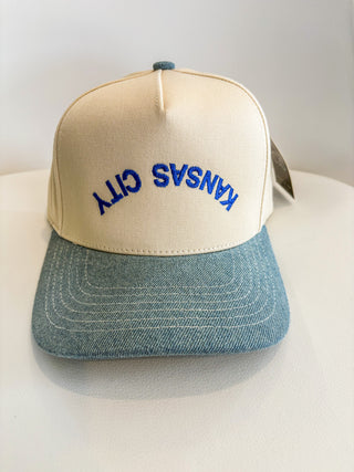 KC Two Tone Canvas Baseball Hat