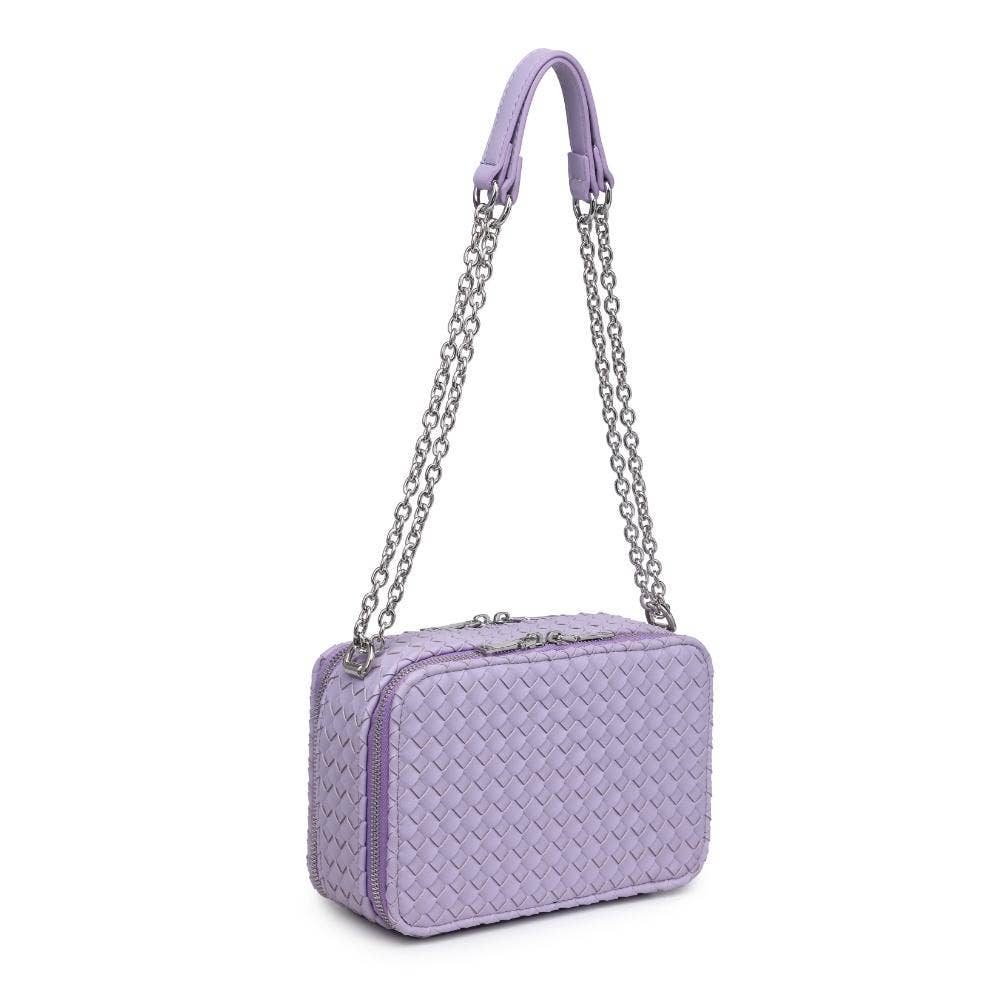 Elle Woven Camera Bag Crossbody