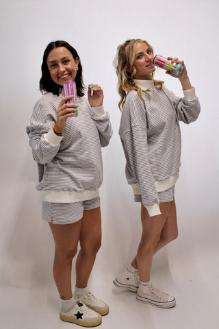 The Hazel Mock Neck Sweatshirt