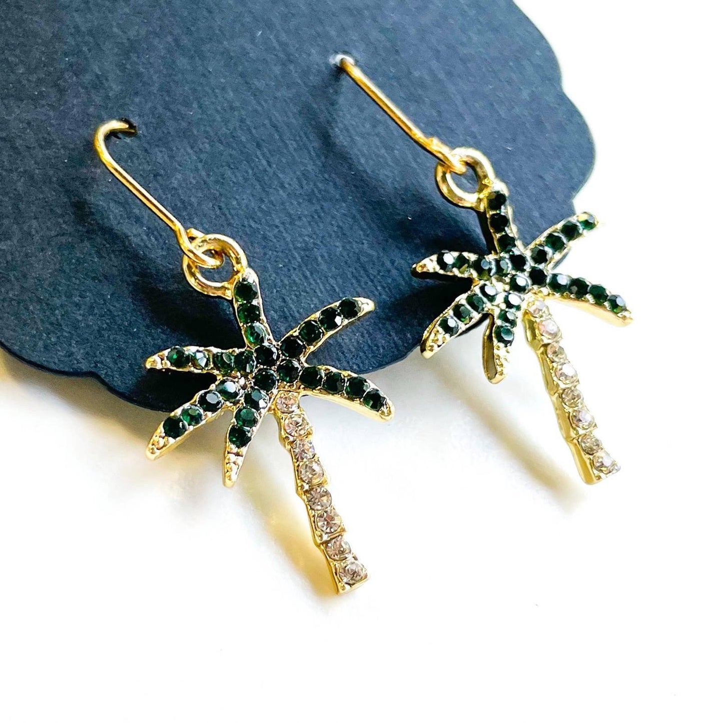 Royal Palm Tree Earrings