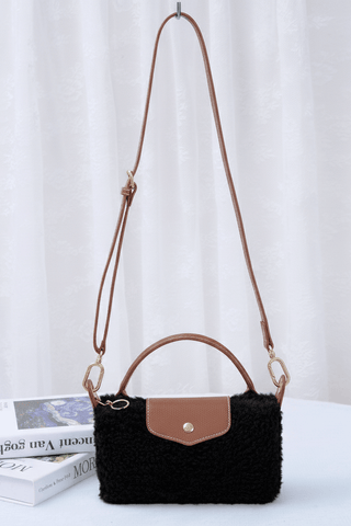 Shearling Mini Crossbody Bag