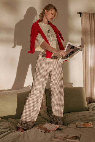 Country Kiss Gingham Pants