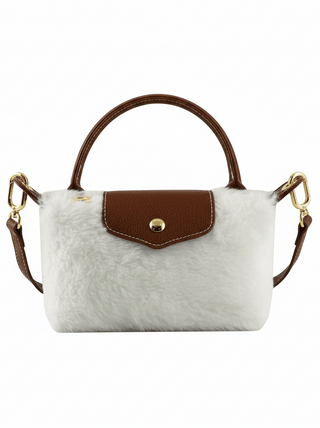 Shearling Mini Crossbody Bag