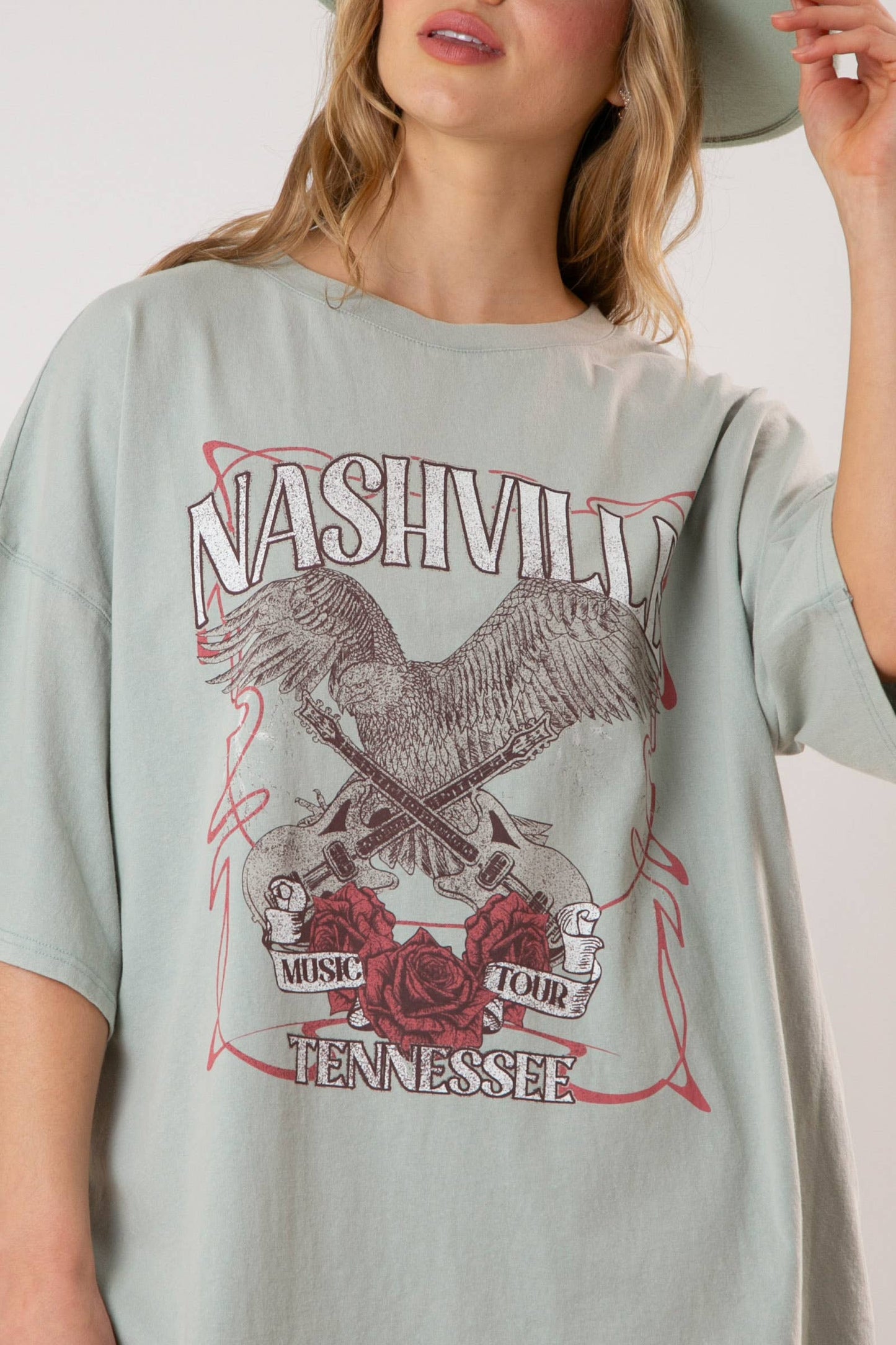 Nashville Eagle Tee Dress