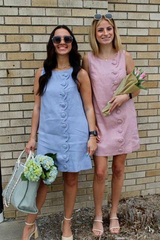 Isla Linen Mini Dress
