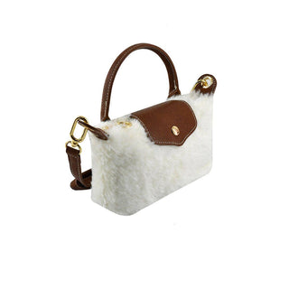 Shearling Mini Crossbody Bag