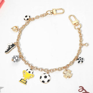 World Cup Soccer Theme Charm Station Bag Charm
