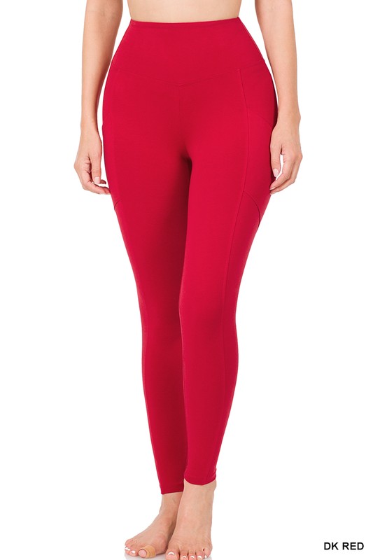 Wide Waistband Pocket Leggings