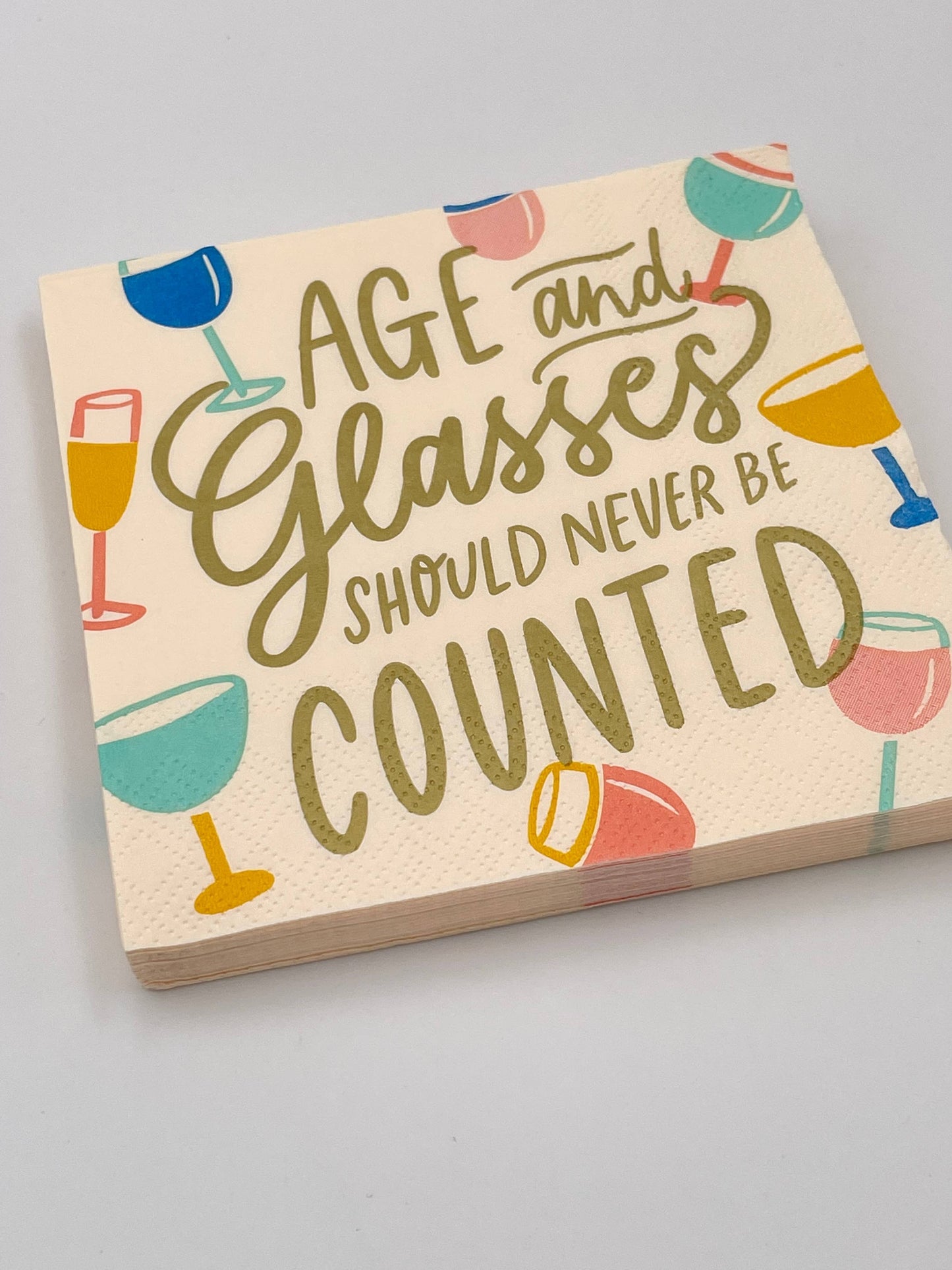 Age and Glasses of Wine - 20ct