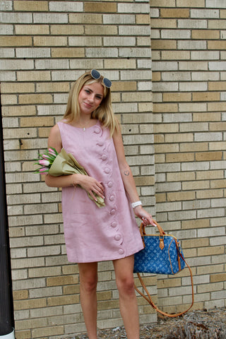 Isla Linen Mini Dress