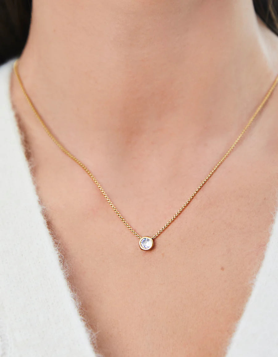 Little Lighthouse Necklace Cubic Zirconia