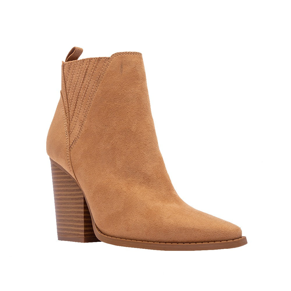 Faux Suede Bootie