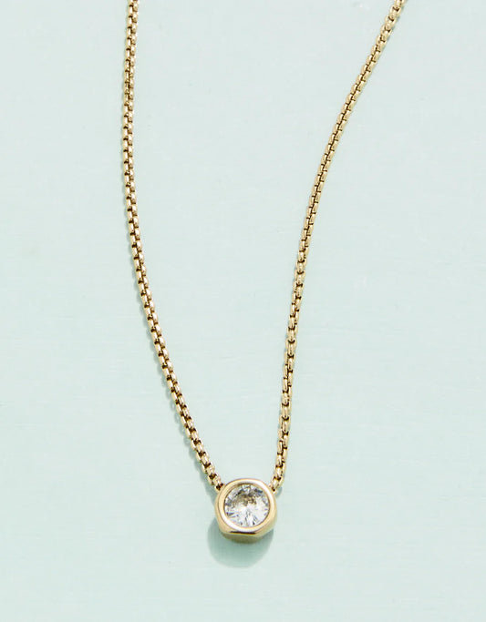 Little Lighthouse Necklace Cubic Zirconia