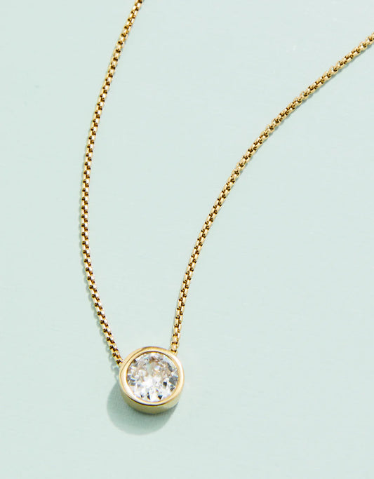Little Lighthouse Necklace Cubic Zirconia