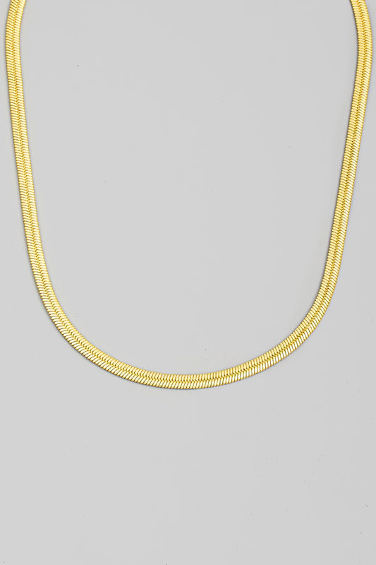 Herringbone Chain Necklace