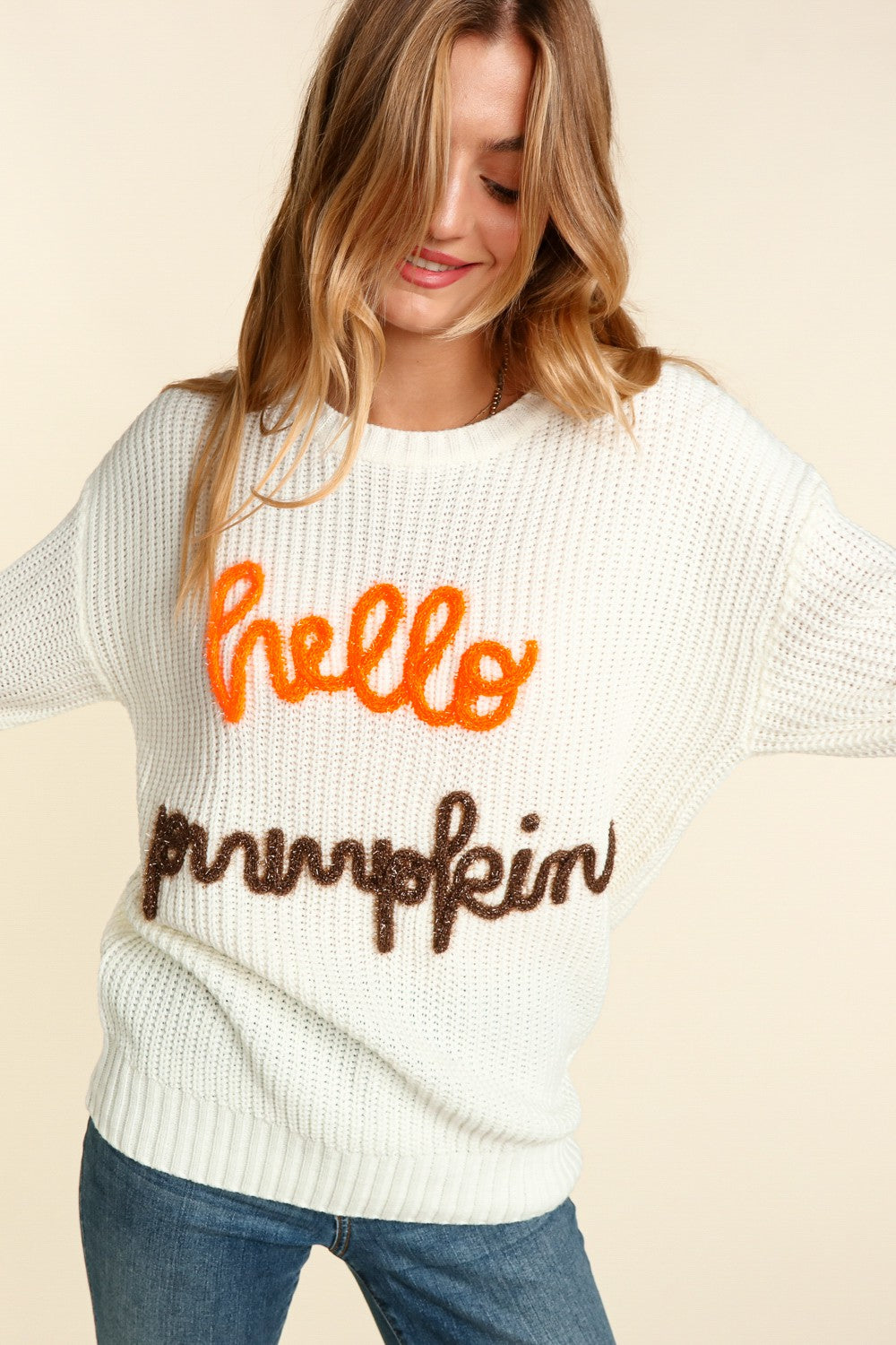 Hello Pumpkin Sweater