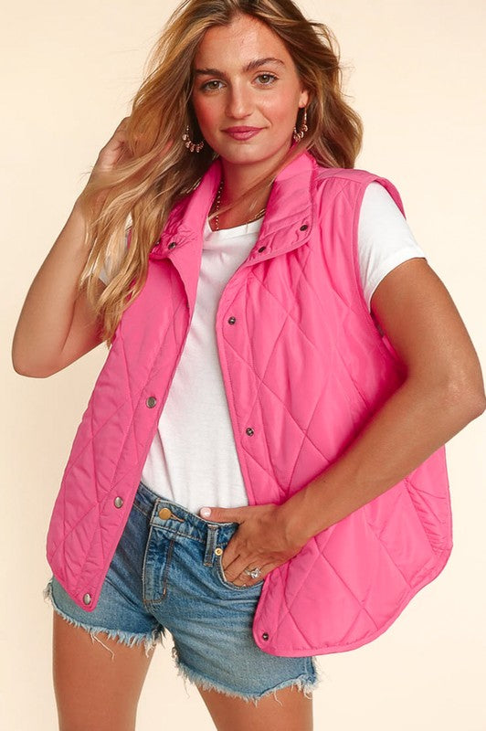 Quilted Puffer Vest