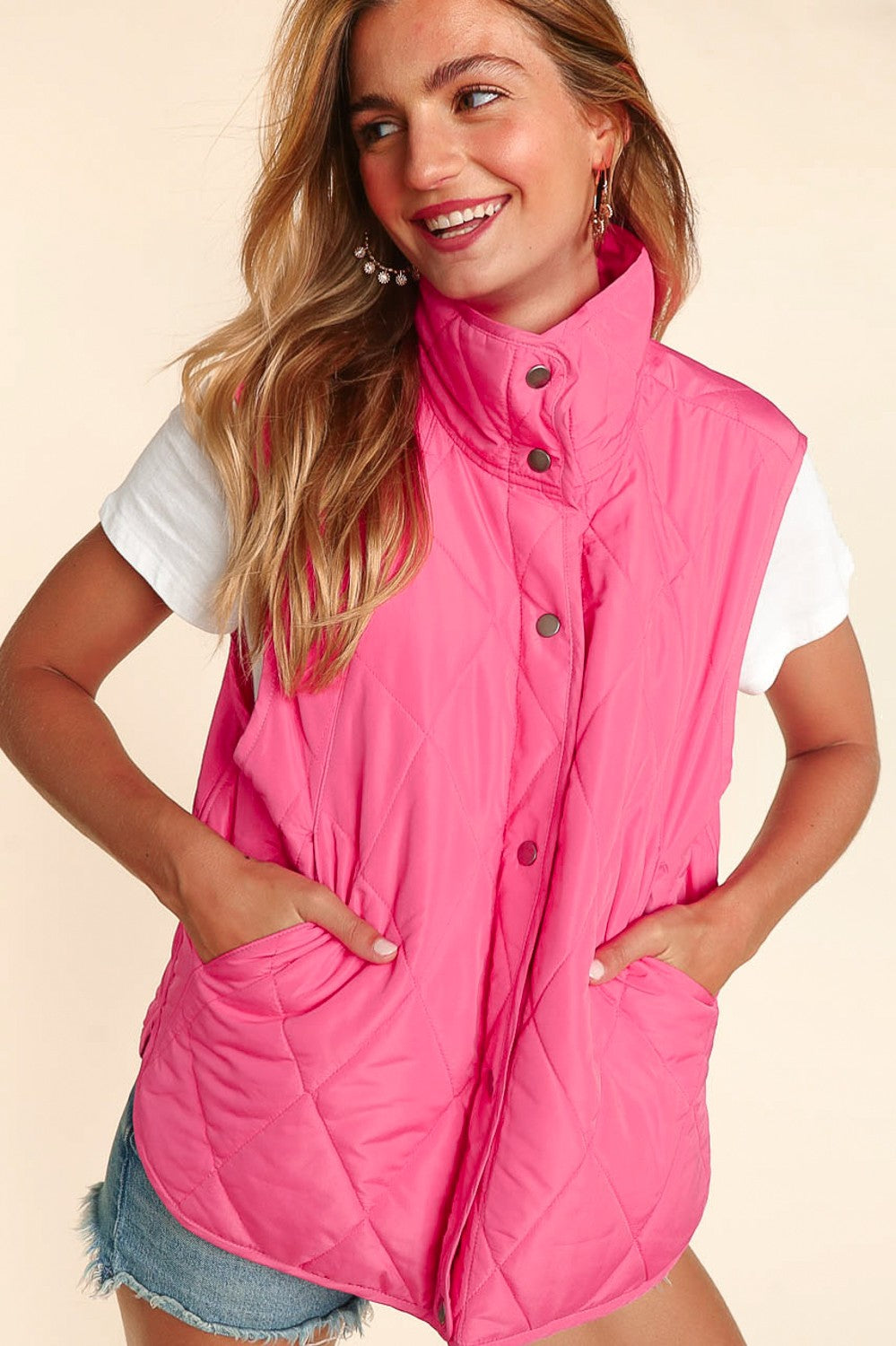 Quilted Puffer Vest