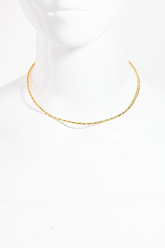 Twisted Chain Necklace