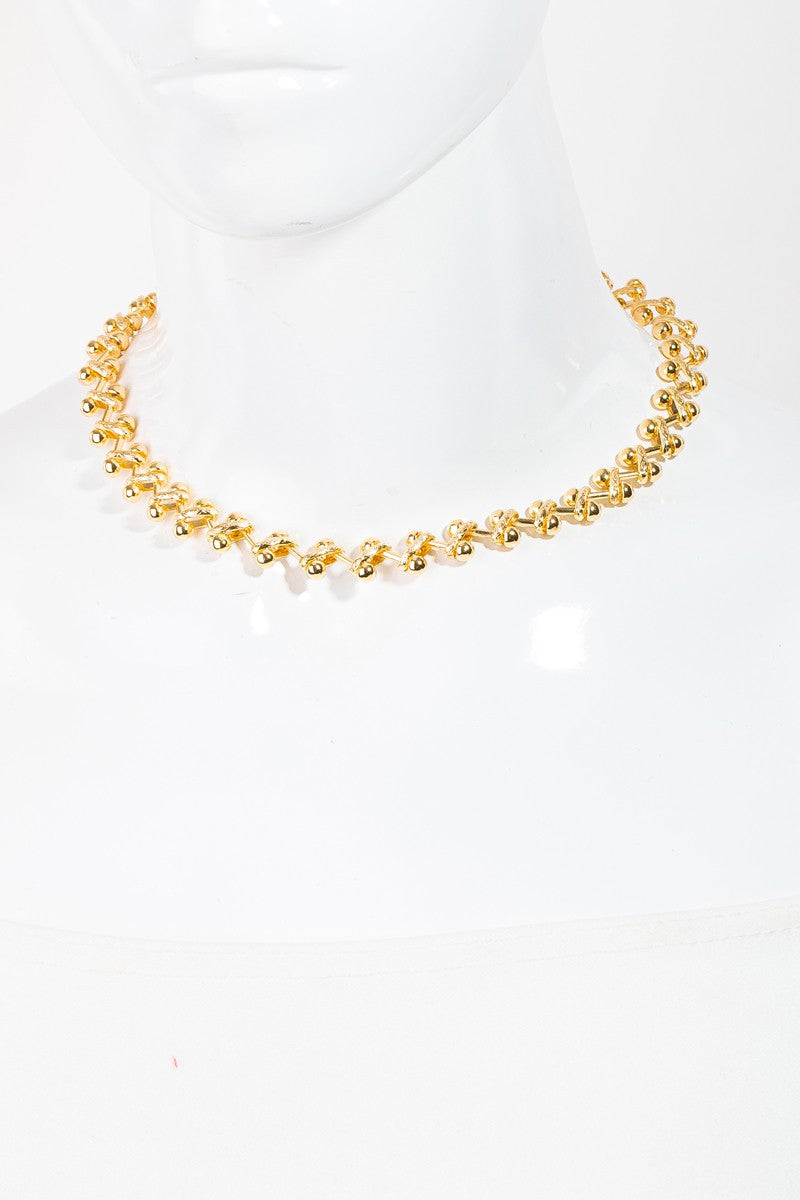 Zig Zag Chain Necklace