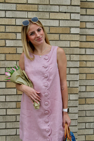 Isla Linen Mini Dress