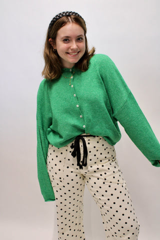 Abby Rose Kelly Green Piper Cardigan