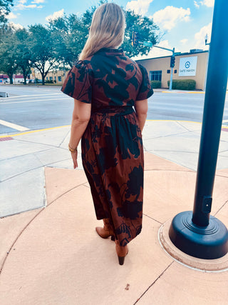 Somerton Floral Midi Dress